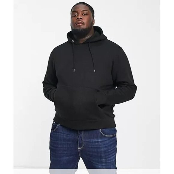 NWT Le Breve Plus overhead hoodie in black Size large - Picture 1 of 8